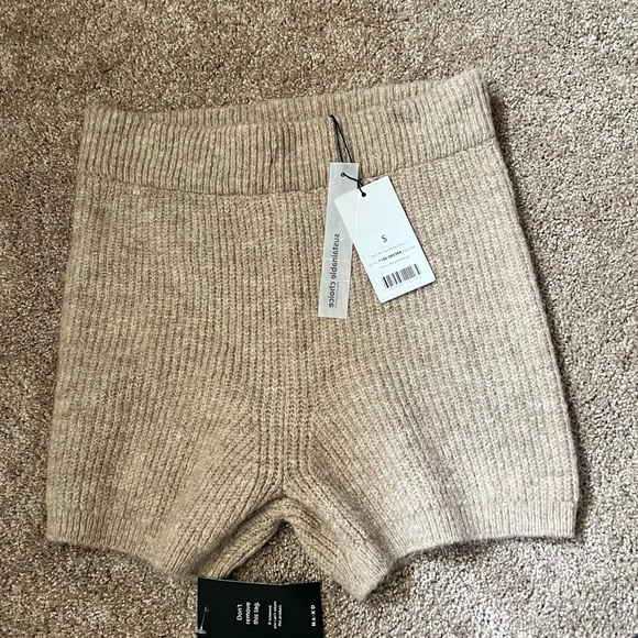 NWT Na-kd knitted ribbed shorts size small - Picture 1 of 5